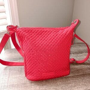 Vera Bradley True Red Quilted Crossbody Bag